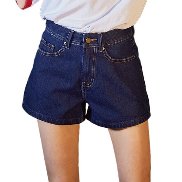 High-waisted shorts