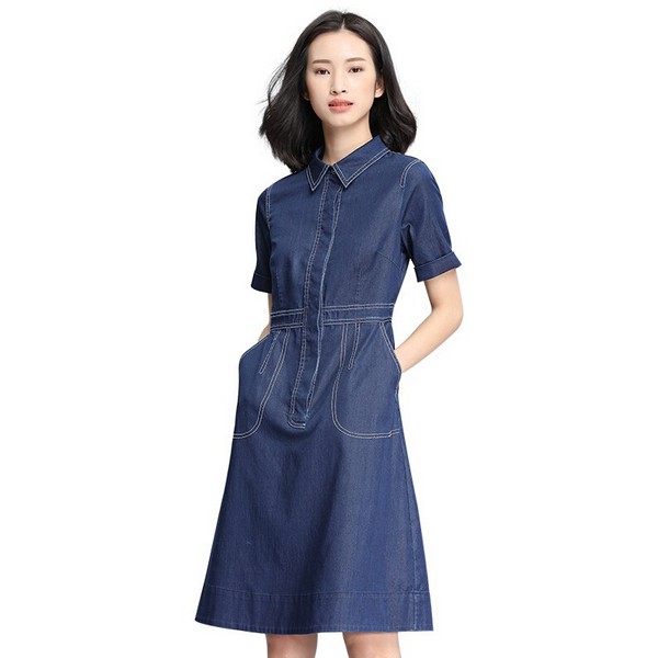 Denim dress